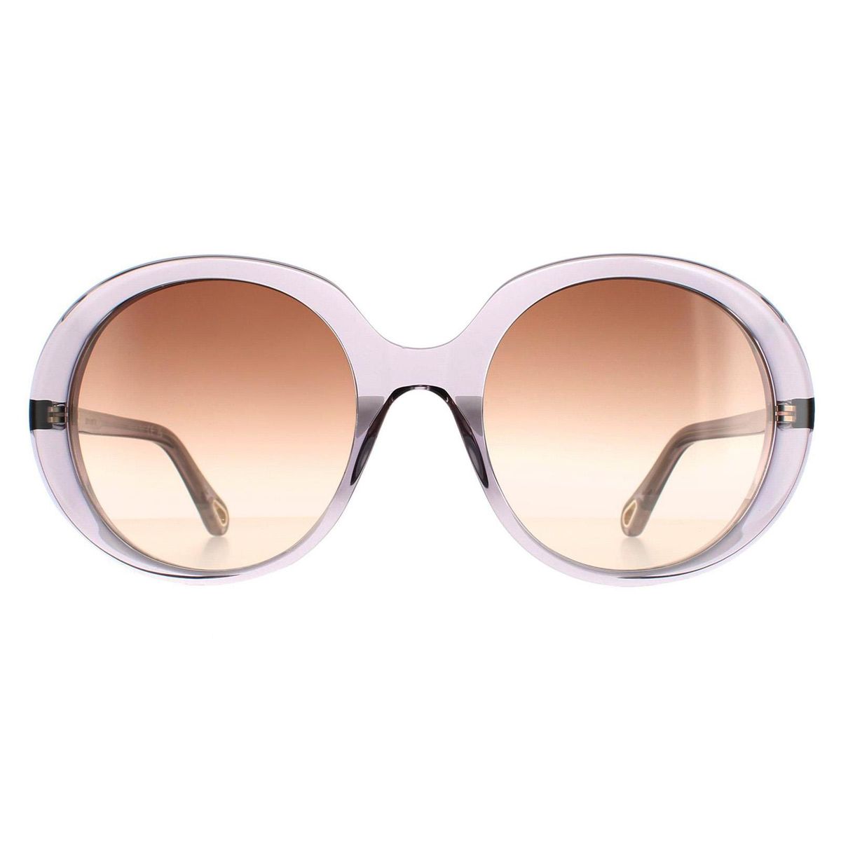 Oversized ovale Sonnenbrille mit Farbverlauf