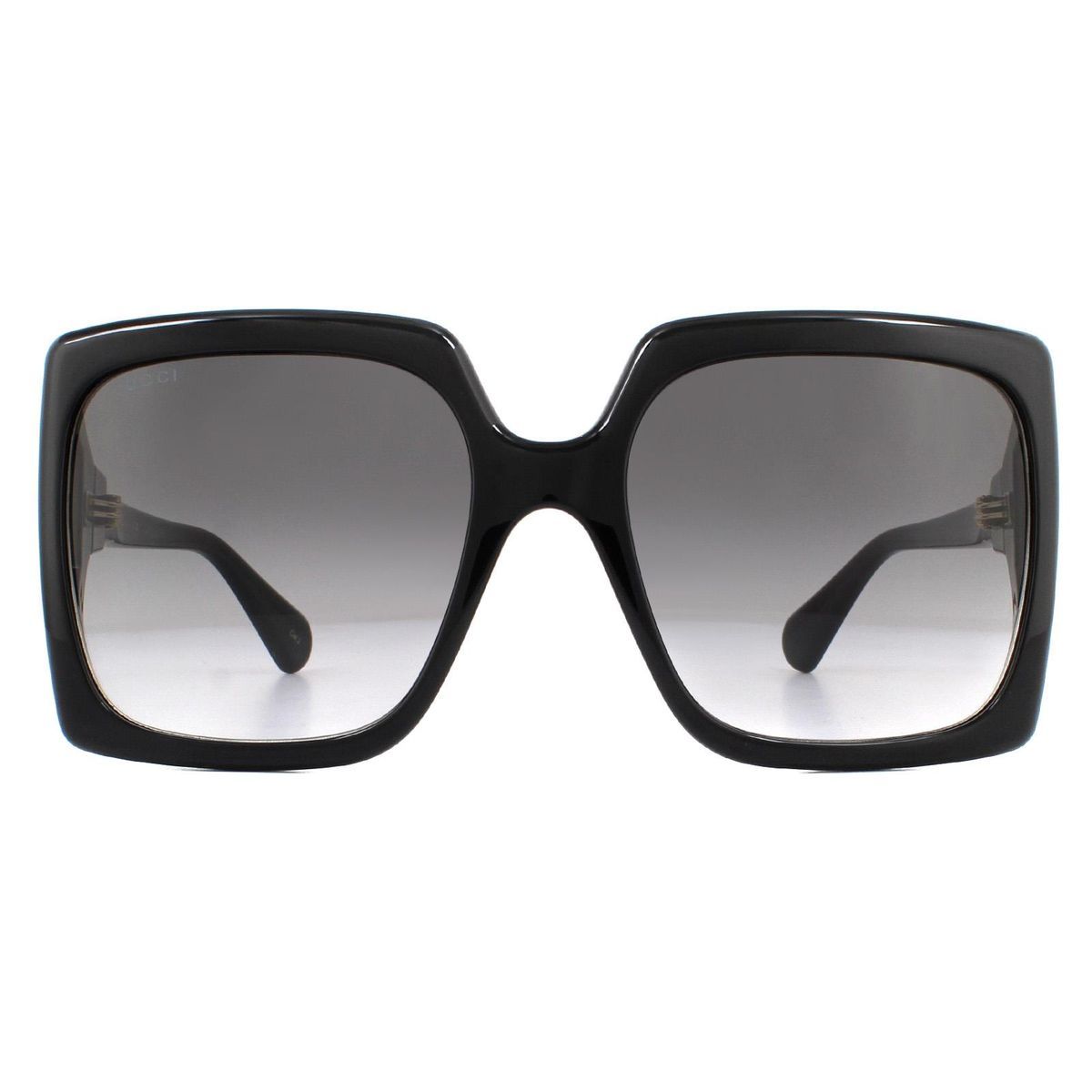 Übergroße Quadratische Verlaufs-Sonnenbrille