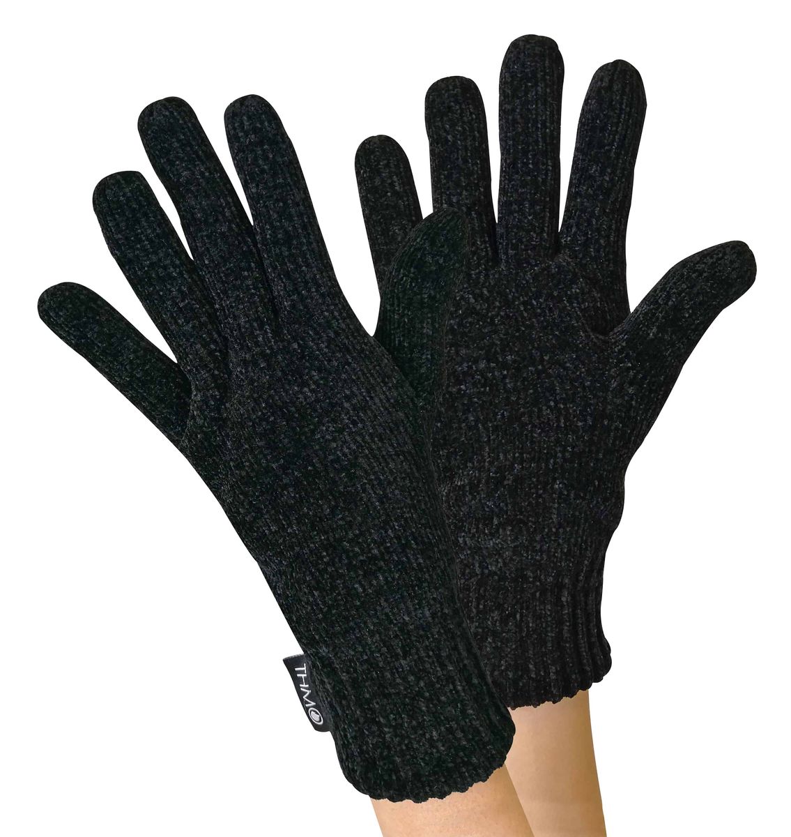 Thermische Chenille Winter-Strickhandschuhe