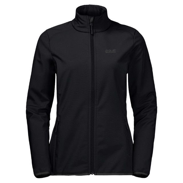 Softshell-Jacke mit Stehkragen