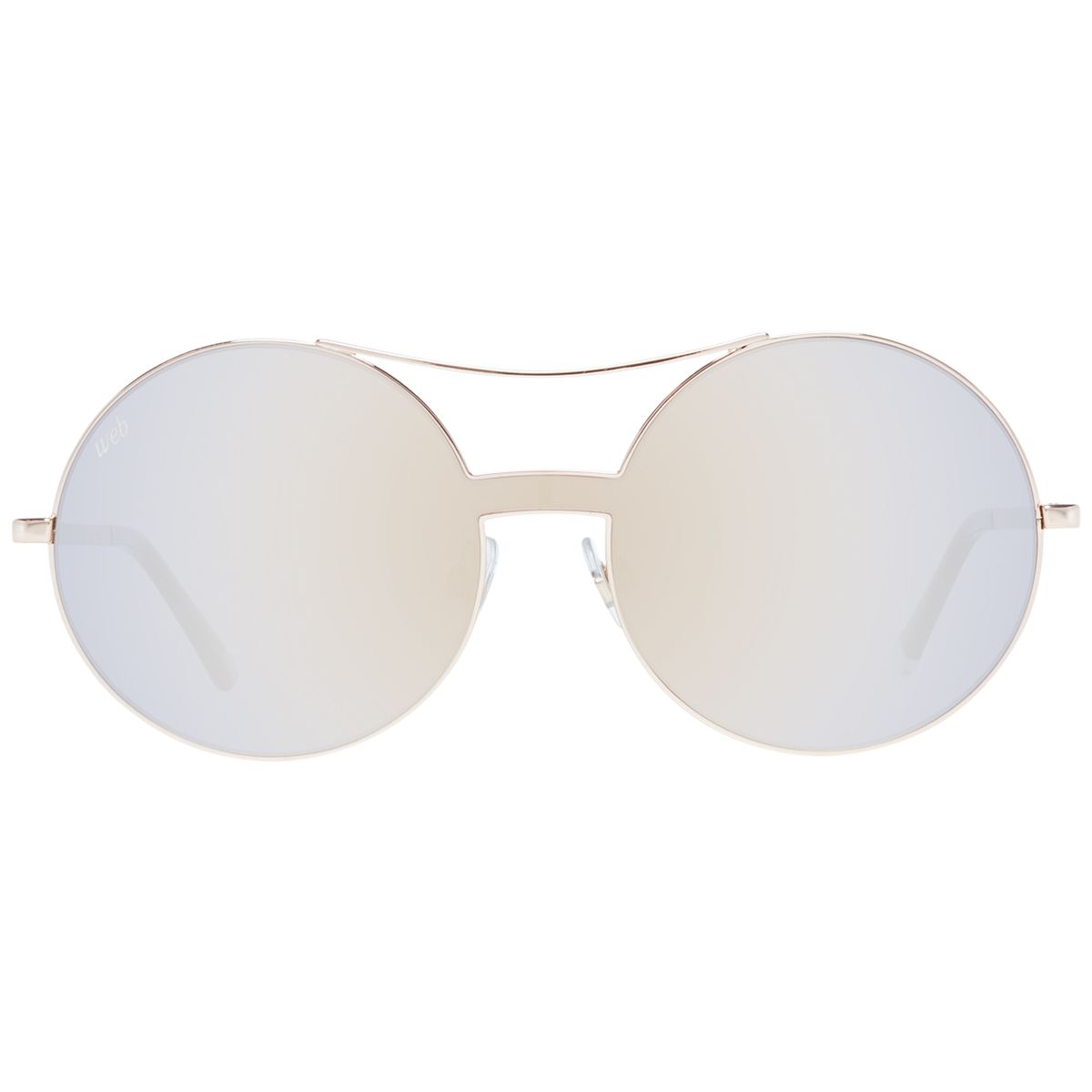 Architektonische runde verspiegelte Sonnenbrille