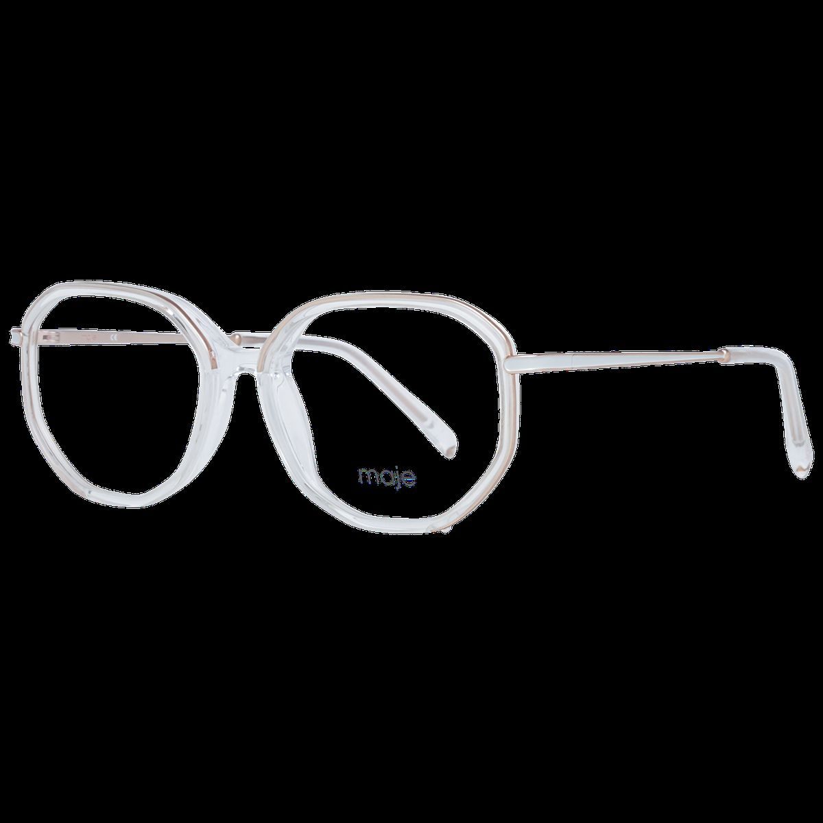 Moderne Geometrische Transparente Brillenfassung