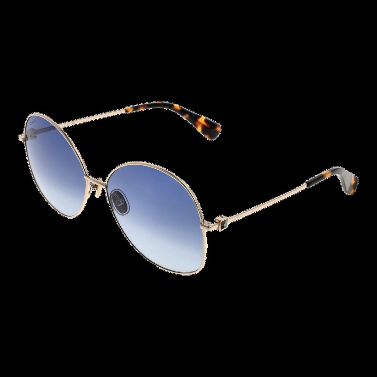Oversized Runde Sonnenbrille mit Farbverlauf