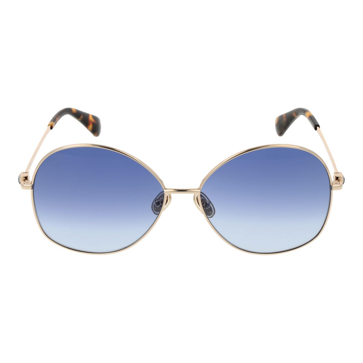 Oversized Runde Sonnenbrille mit Farbverlauf