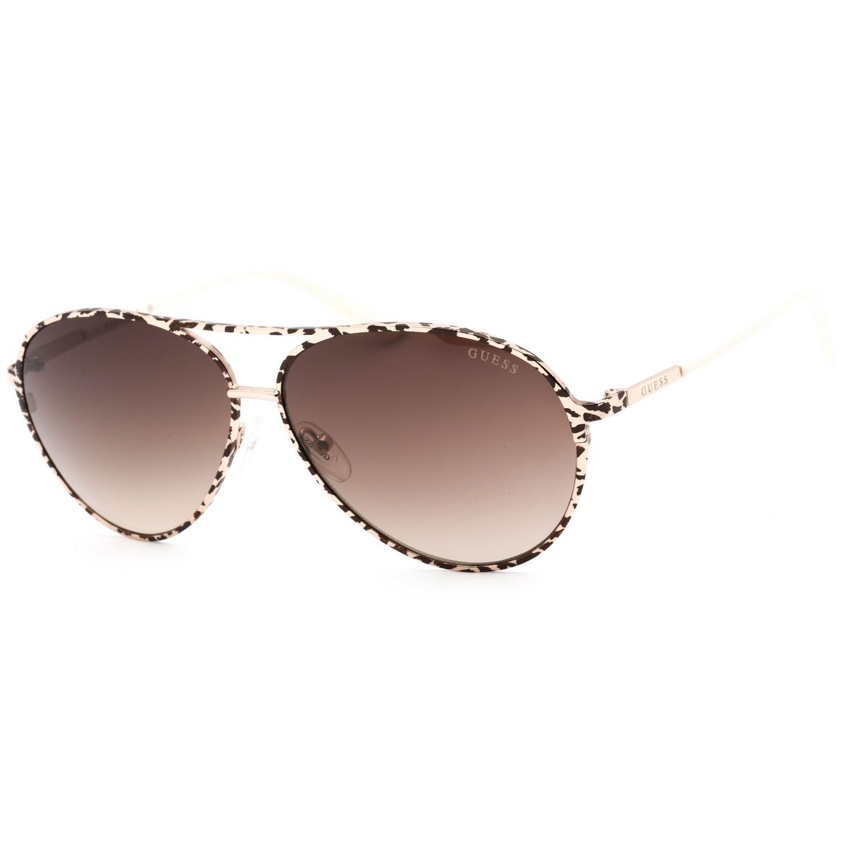 Pilotenbrille mit Tiermuster-Gestell