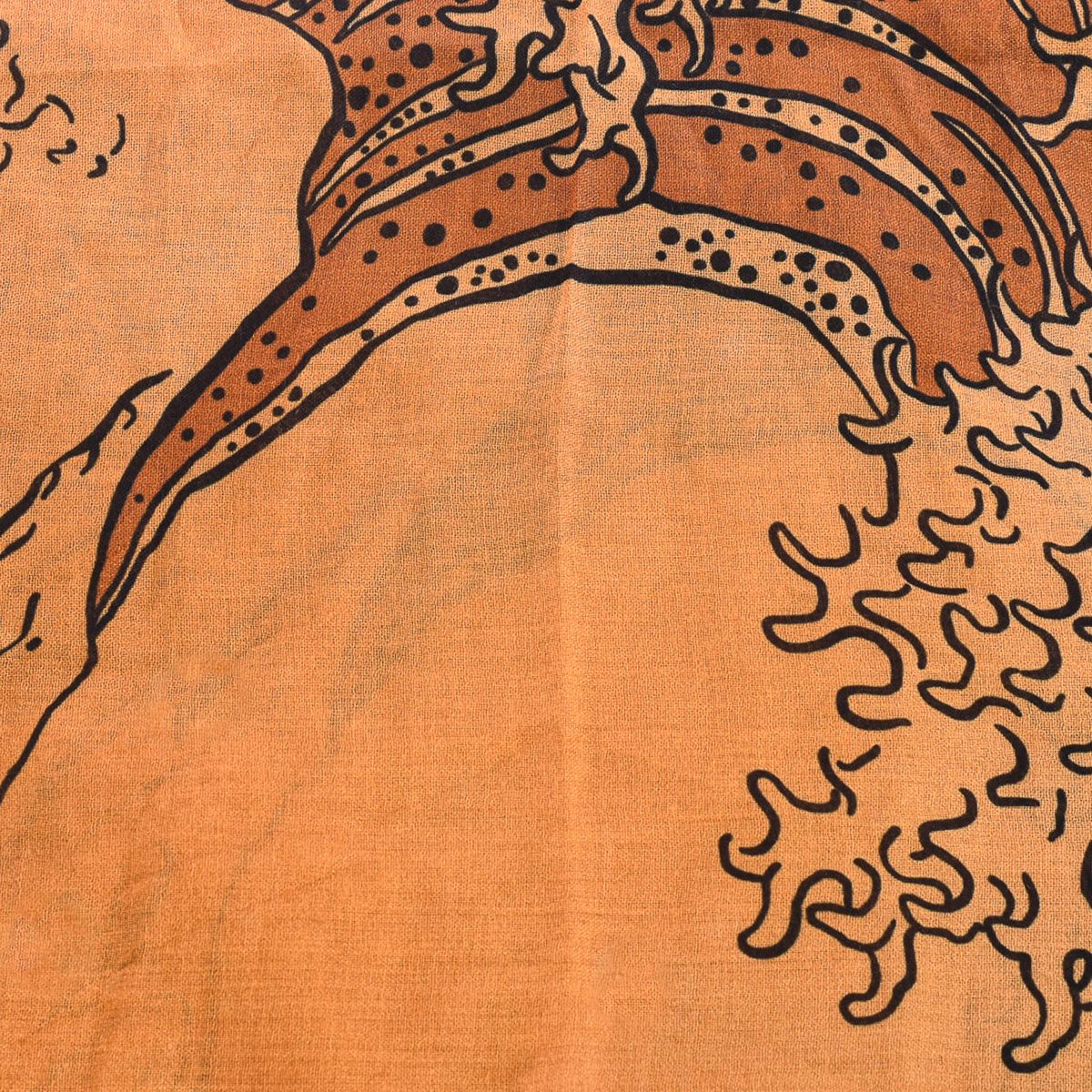 Künstlerischer Schlauchschal mit Illustration