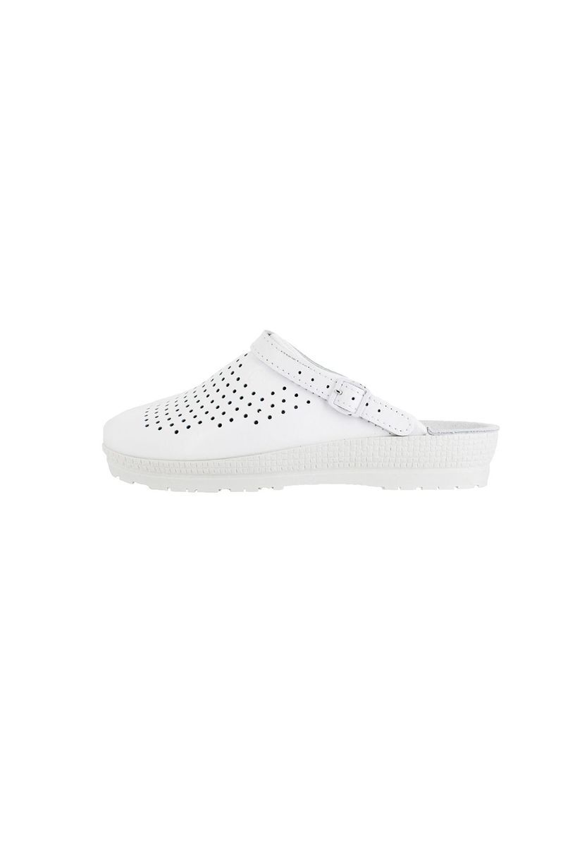 Perforierte Komfort-Clogs mit verstellbarem Riemen