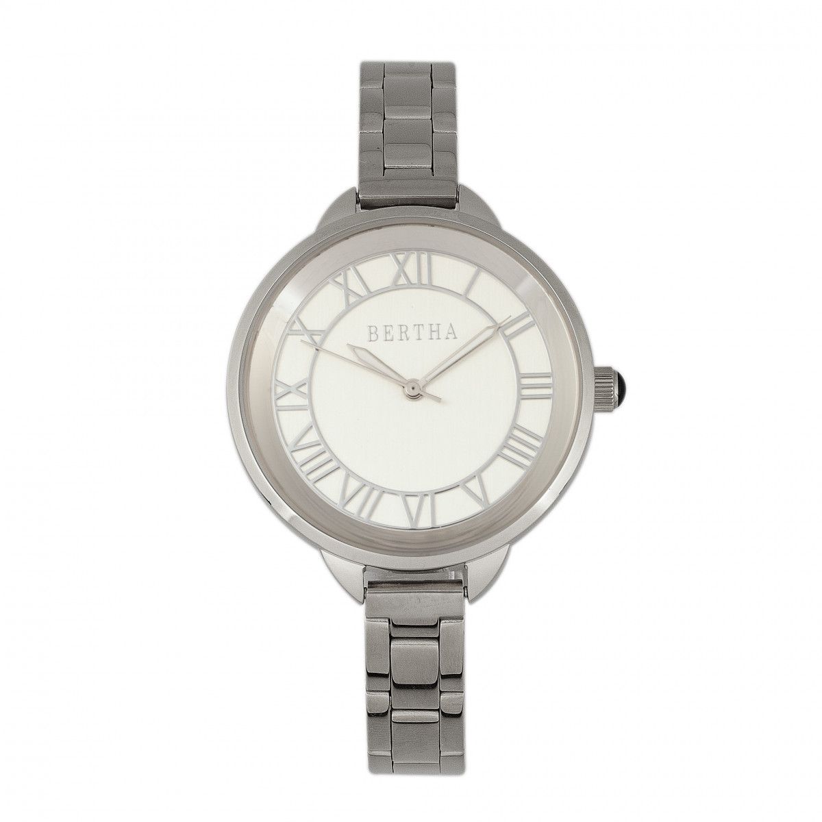 Elegante Sonnenuhr mit römischen Ziffern