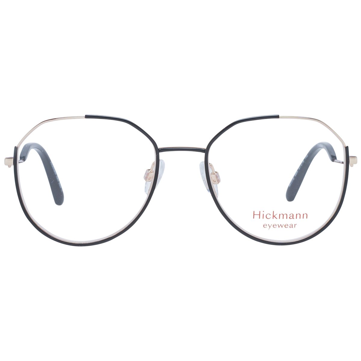 Runde Vollrand-Brille aus Metall