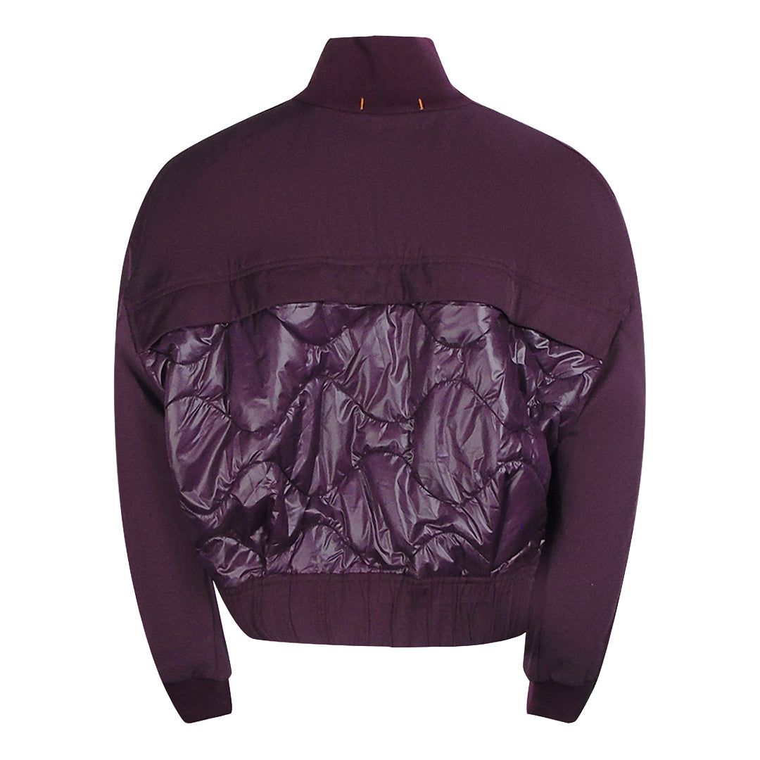 Sweatshirt mit Viertelreißverschluss und Steppmuster