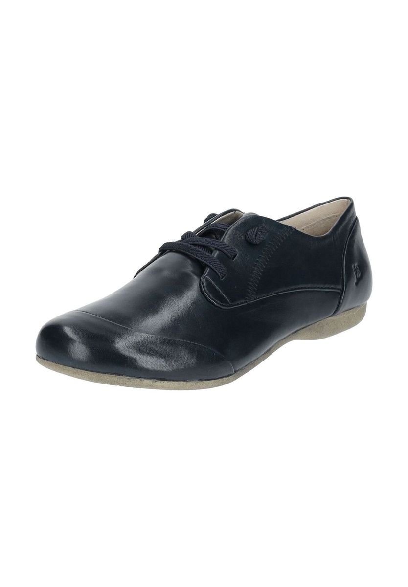 Minimalistische Leder-Schnürschuhe