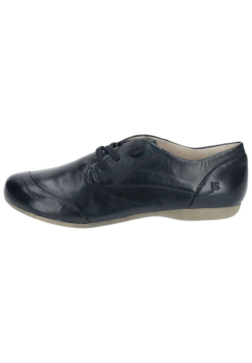Minimalistische Leder-Schnürschuhe