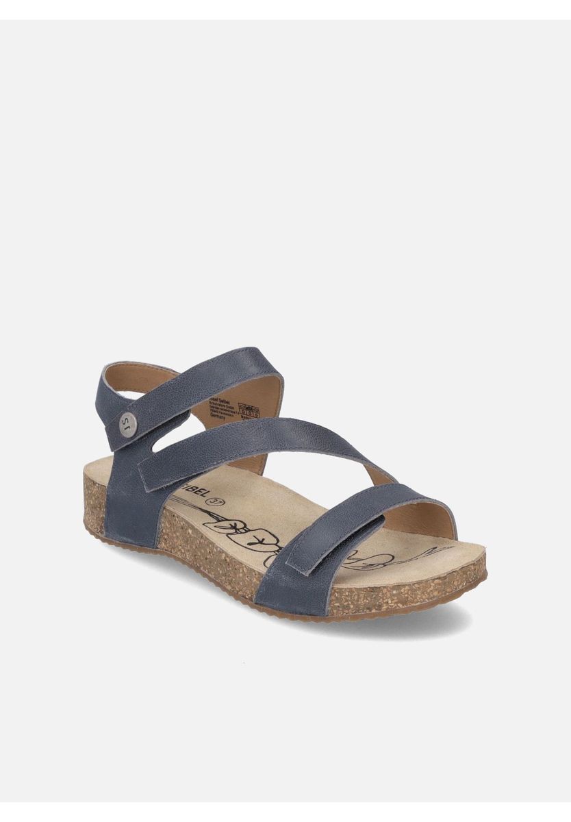 Leder-Sandalen mit Klettverschluss