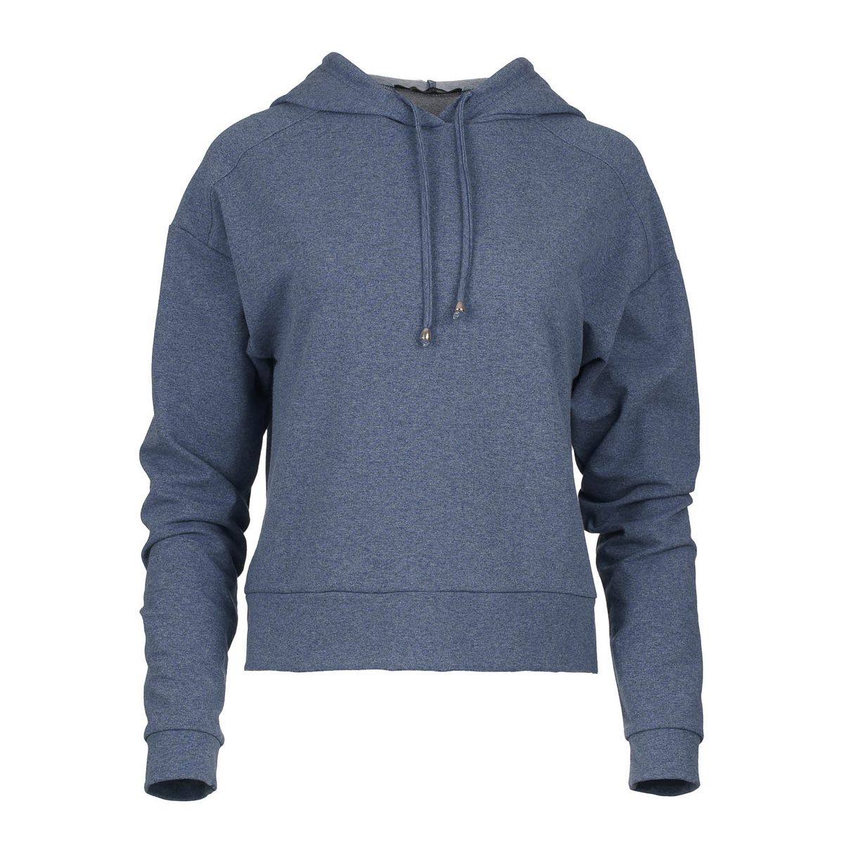 Relaxter Indigo-Melange-Kapuzenpullover