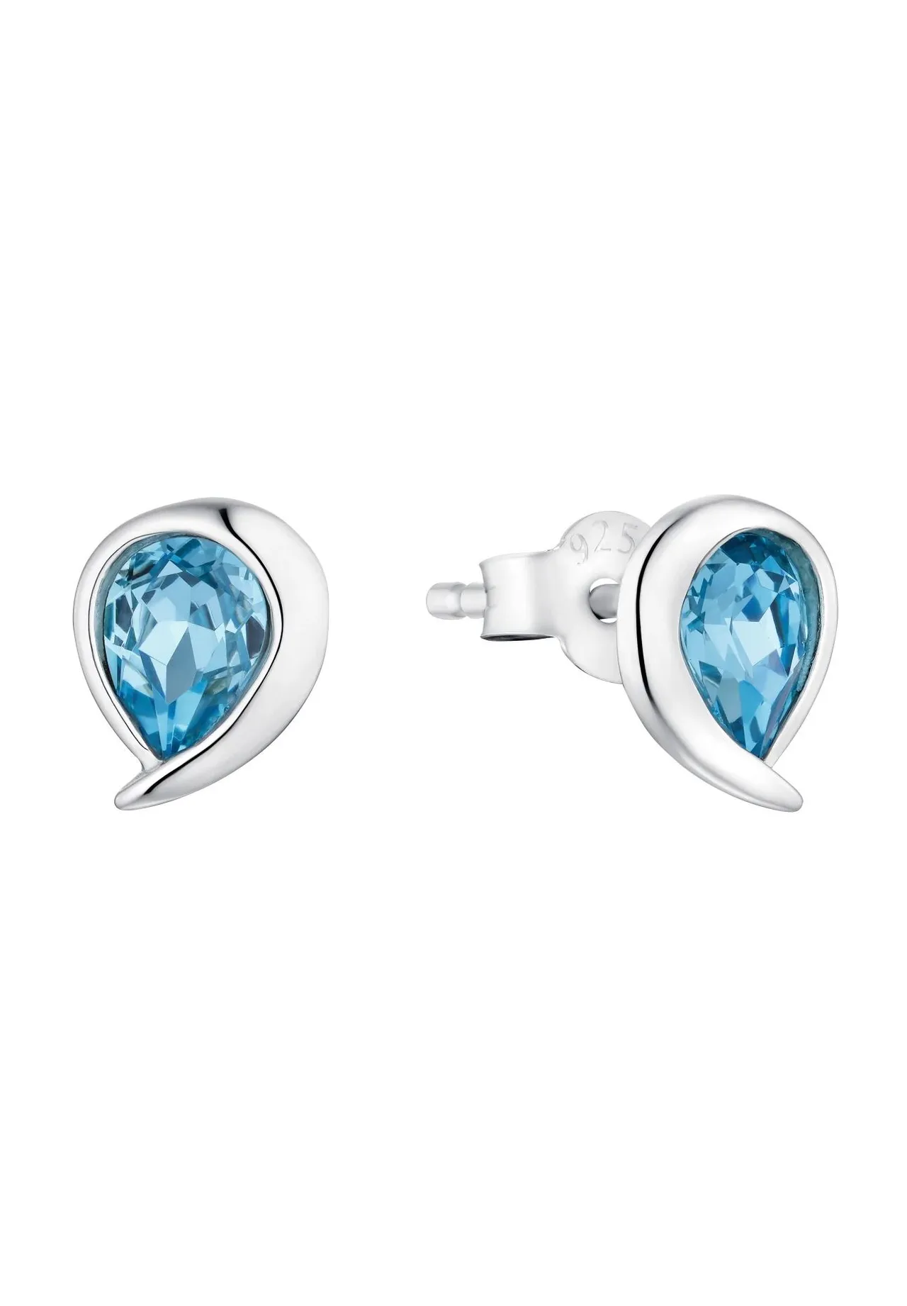 Elegante offene Kreis-Ohrstecker