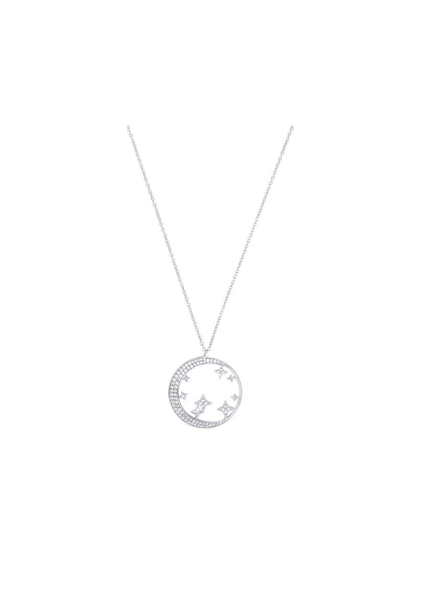 Filigranes Medaillon mit Himmelsmotiven