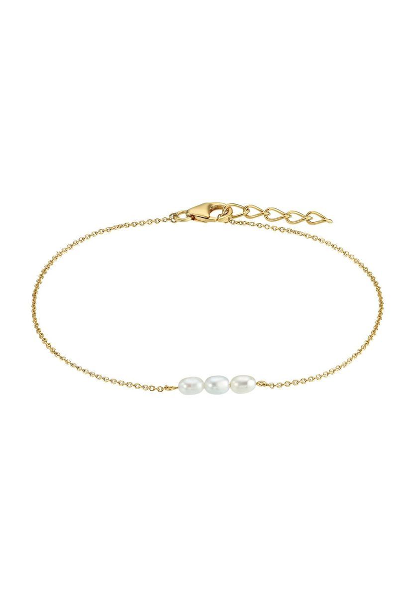 Filigranes Ankerkette Perlenarmband