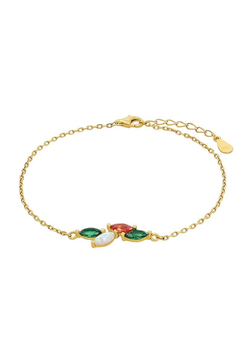 Armband mit Marquise-Steinen und Opal
