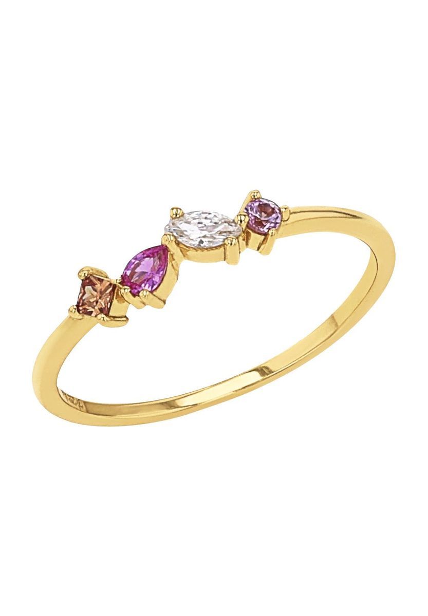 Asymmetrischer Ring mit gemischten Schliffen
