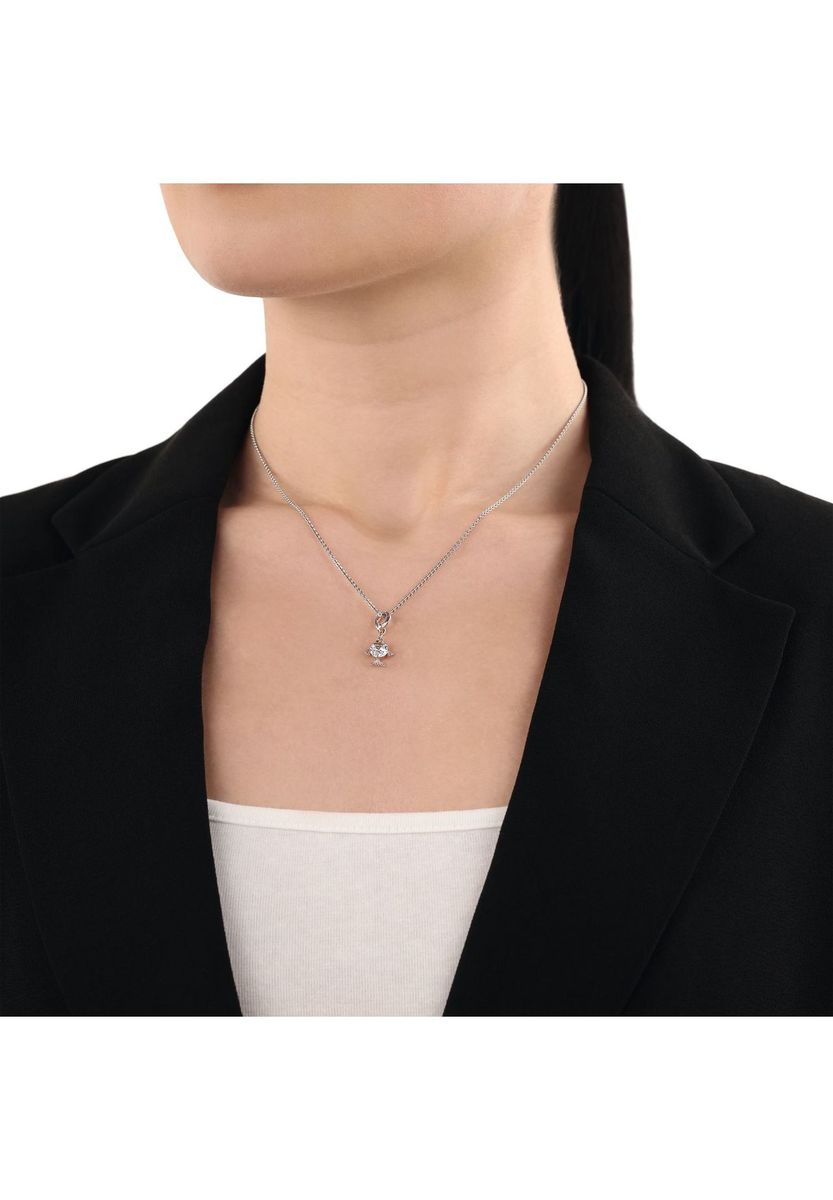 Fisch-Charm mit Zirkonia-Anhänger