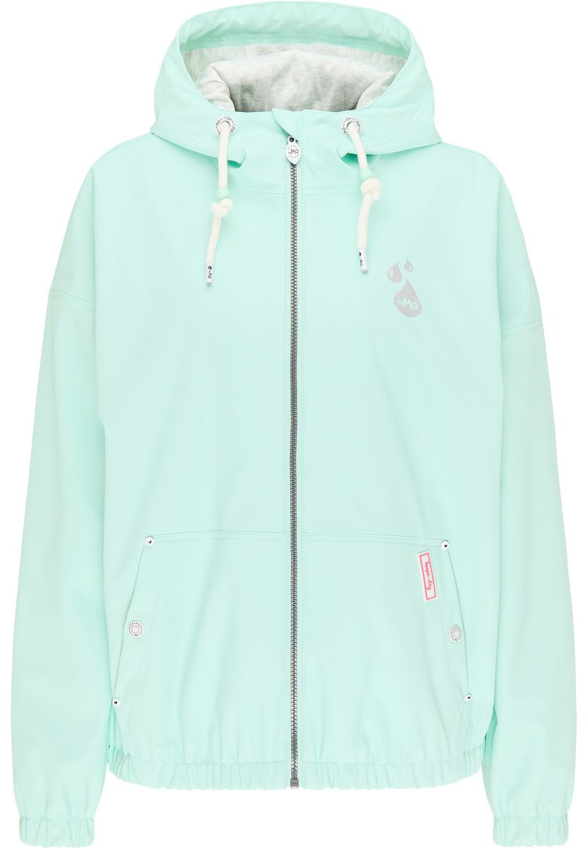Funktionaler Regenblouson mit Kapuze