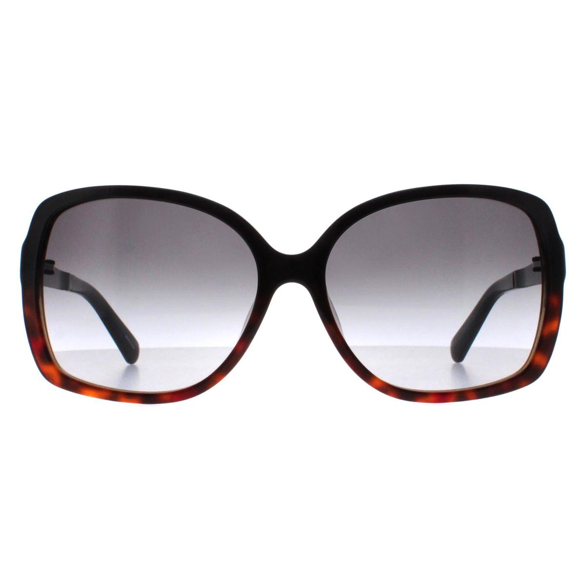 Übergroße Schmetterlings-Sonnenbrille mit Farbverlauf