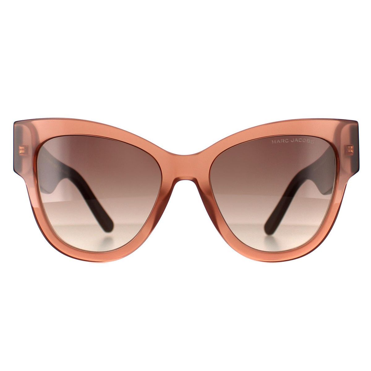 Markante Cat-Eye-Sonnenbrille mit Logo