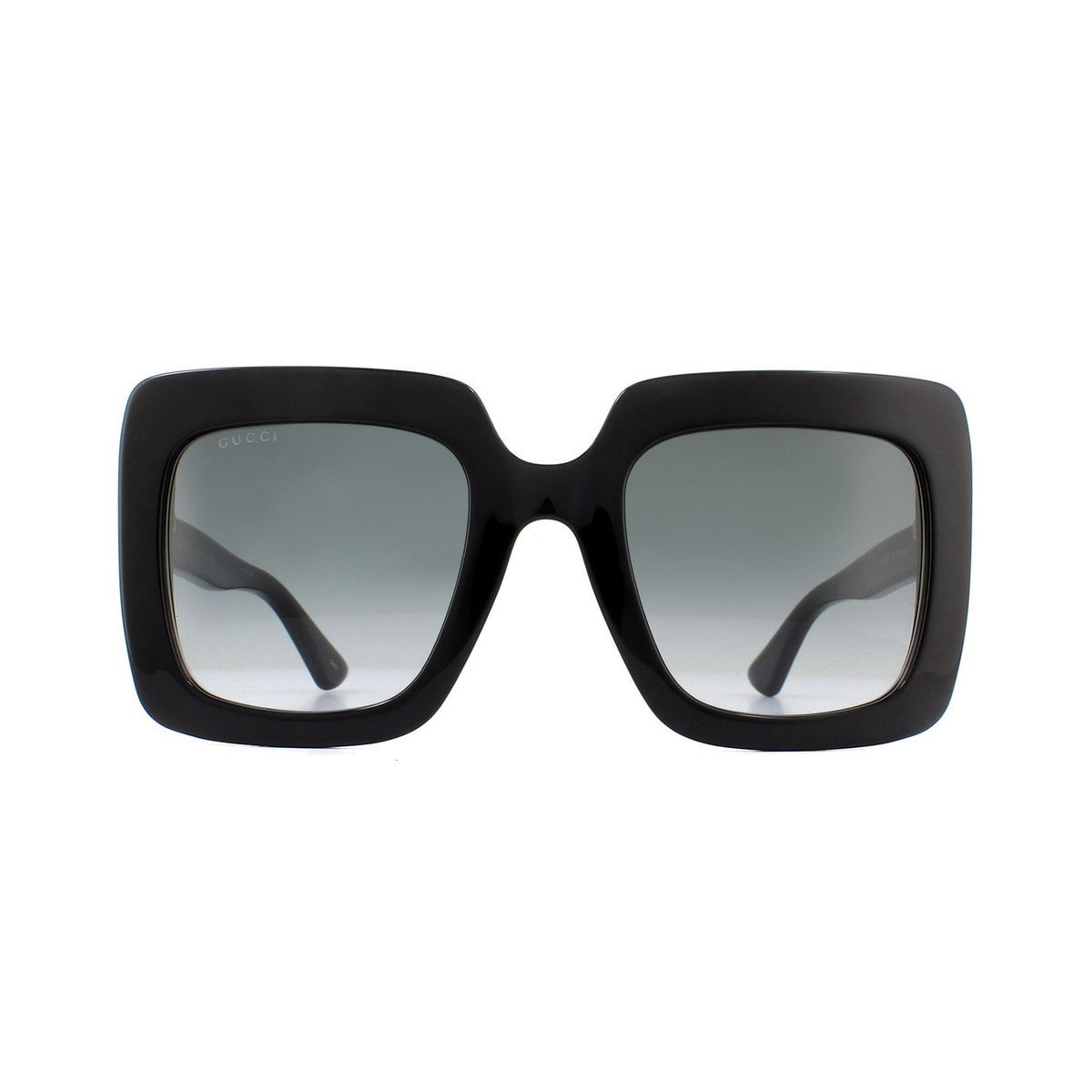 Übergroße quadratische Sonnenbrille mit Logo