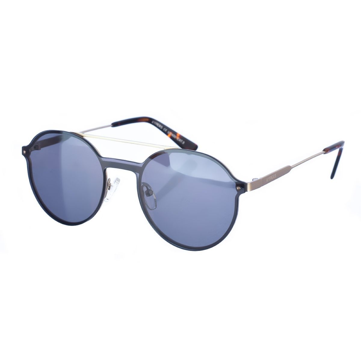 Elegante ovale Metallsonnenbrille