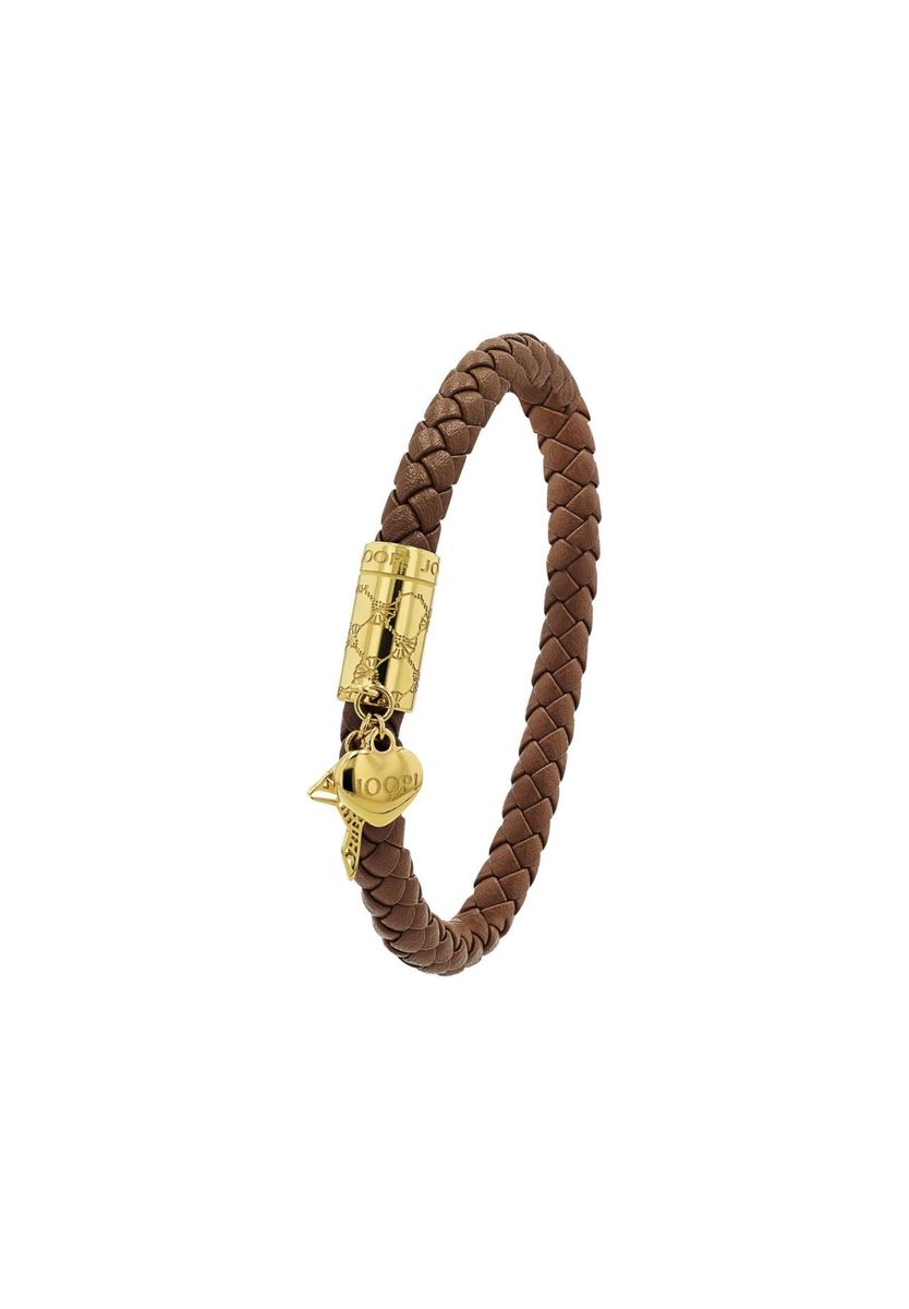 Geflochtenes Armband mit Anhängern
