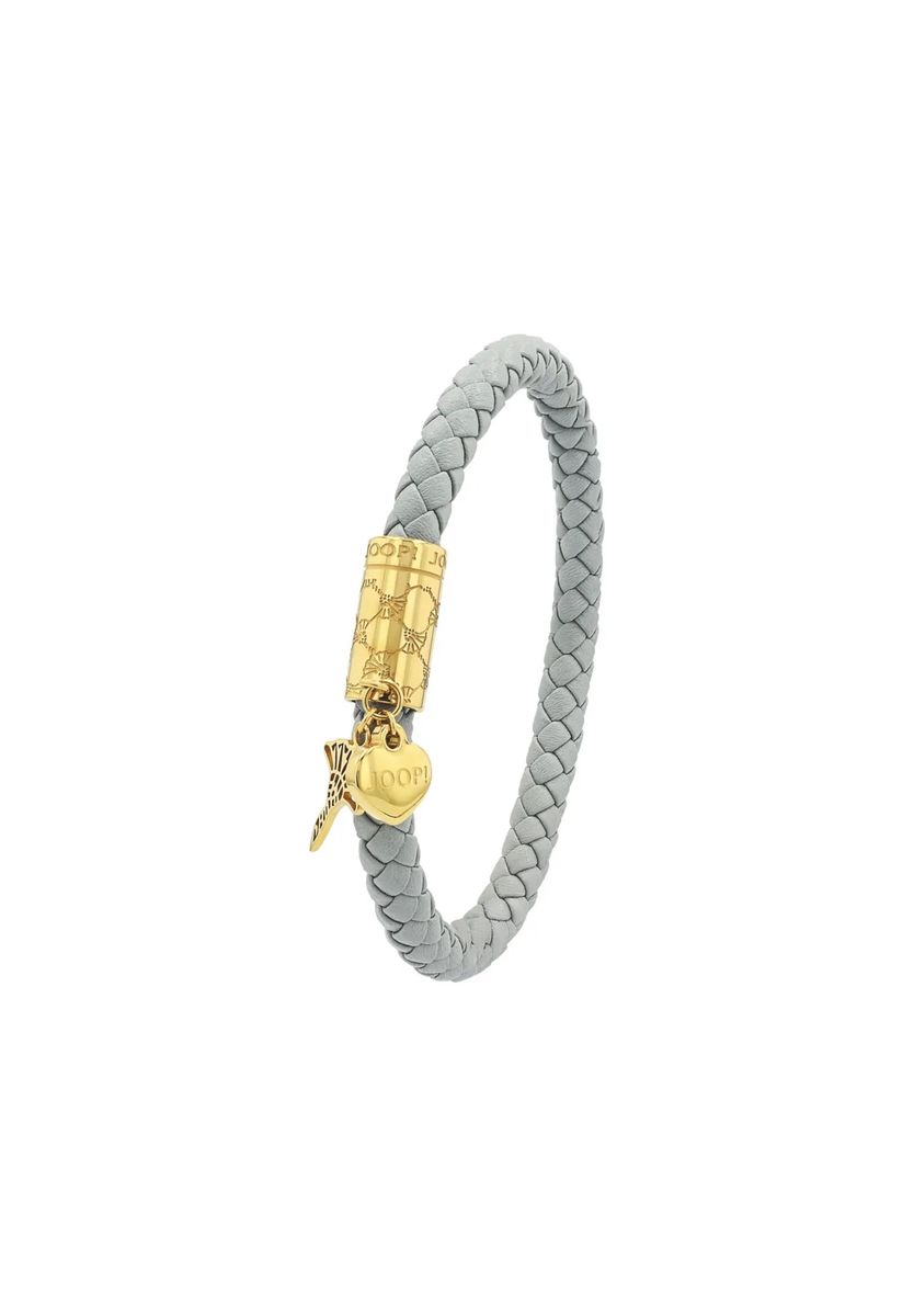 Geflochtenes Armband mit Anhängern