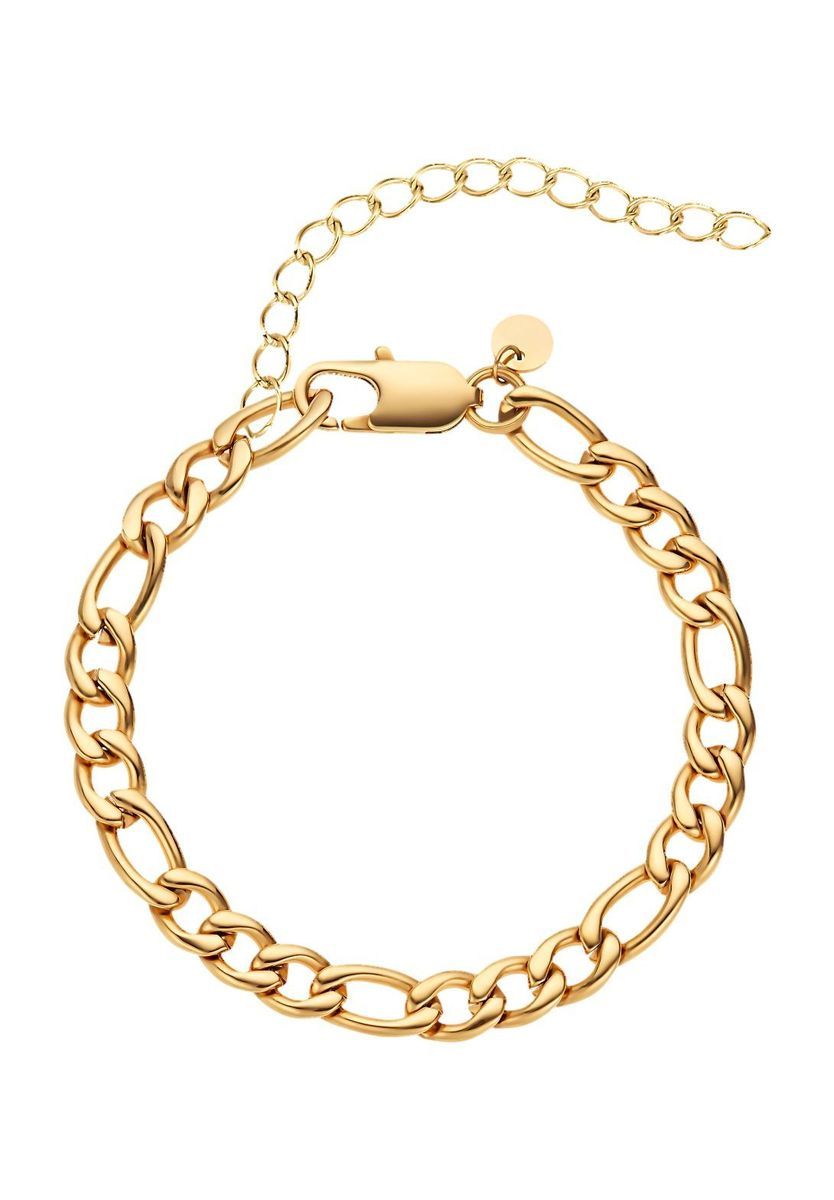Markantes Gliederketten-Armband in Gold-Optik