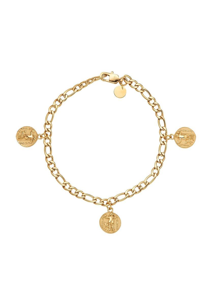 Figaro-Armband mit antiken Münzanhängern
