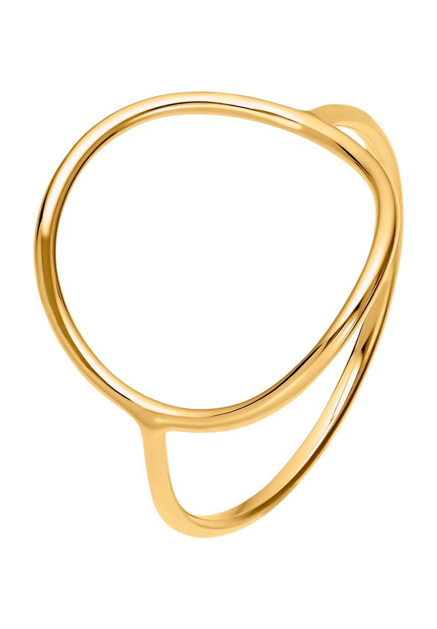 Geometrischer Ring mit offenem Kreis