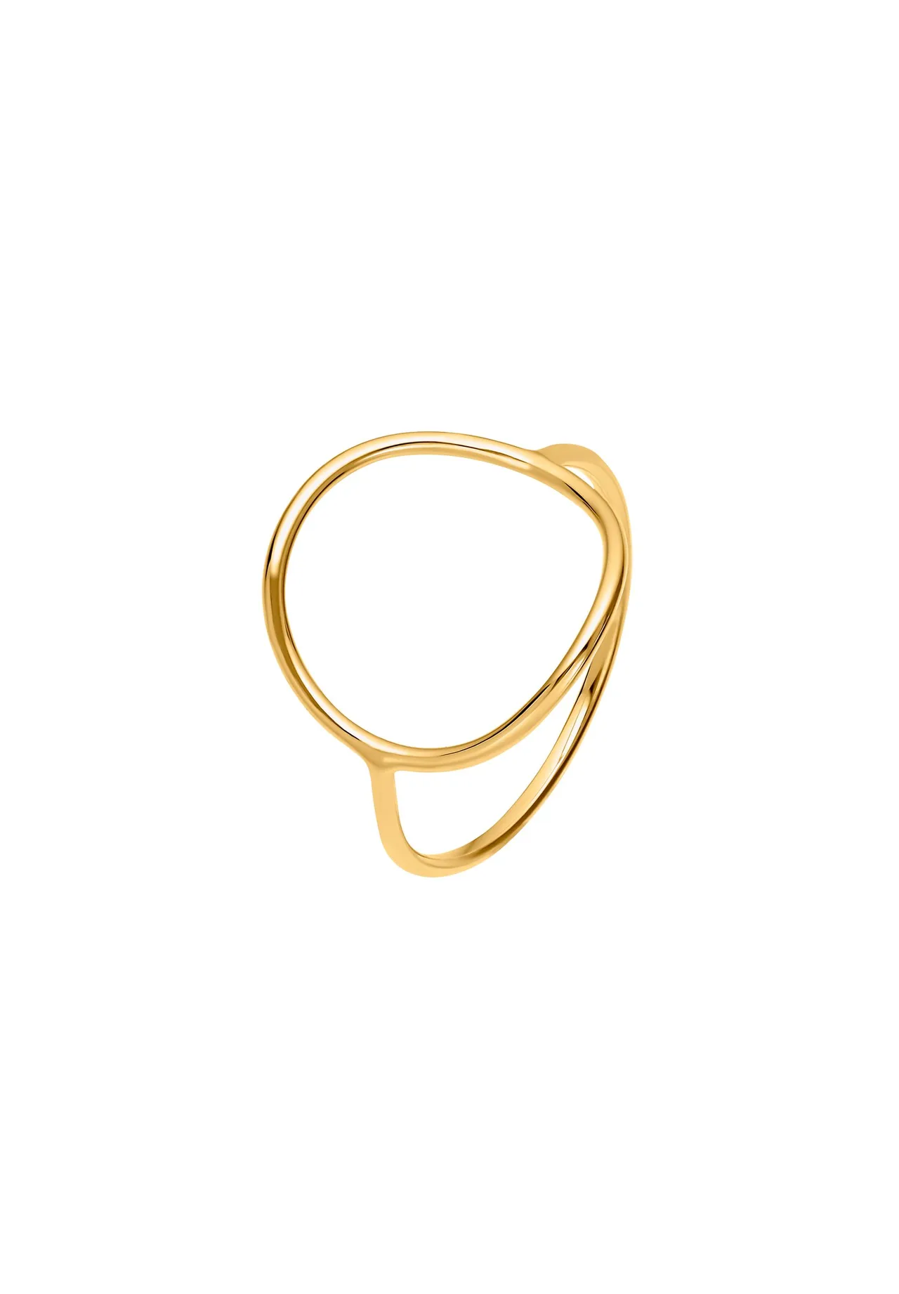 Geometrischer Ring mit offenem Kreis