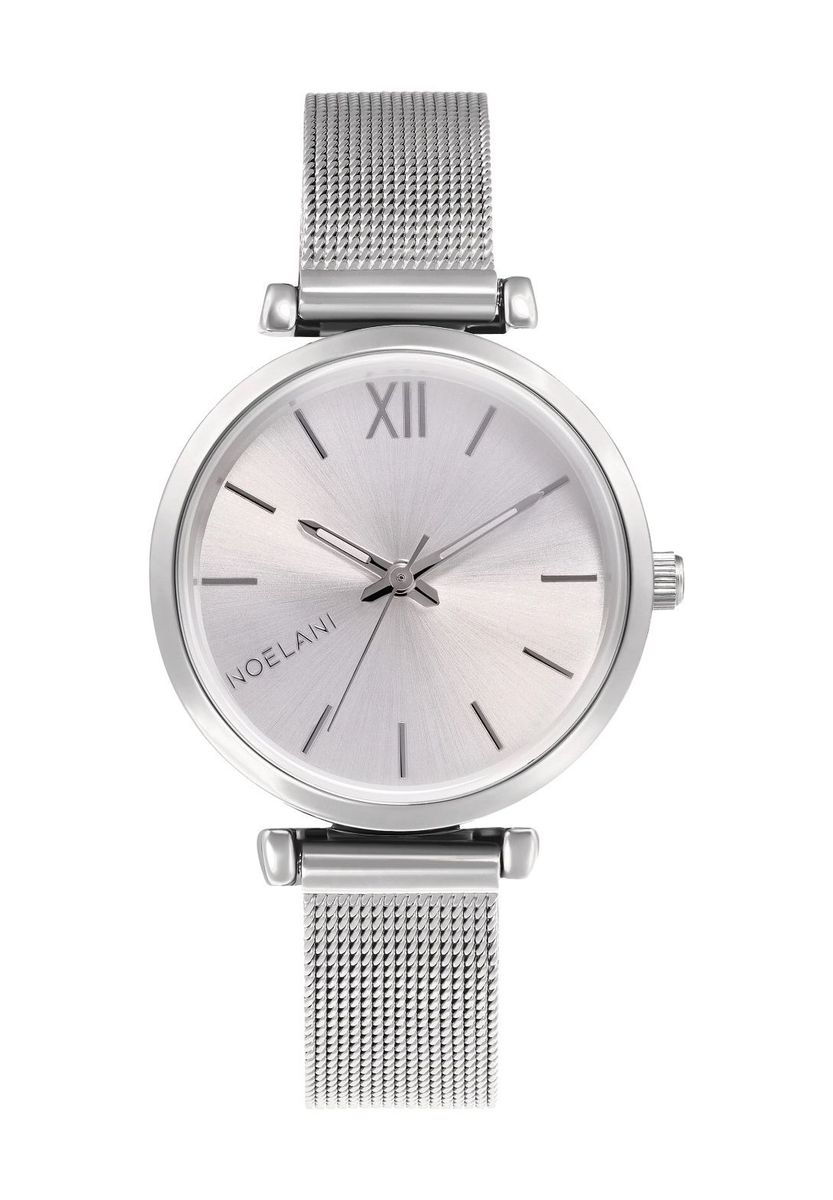 Elegante minimalistische Milanaise-Armbanduhr