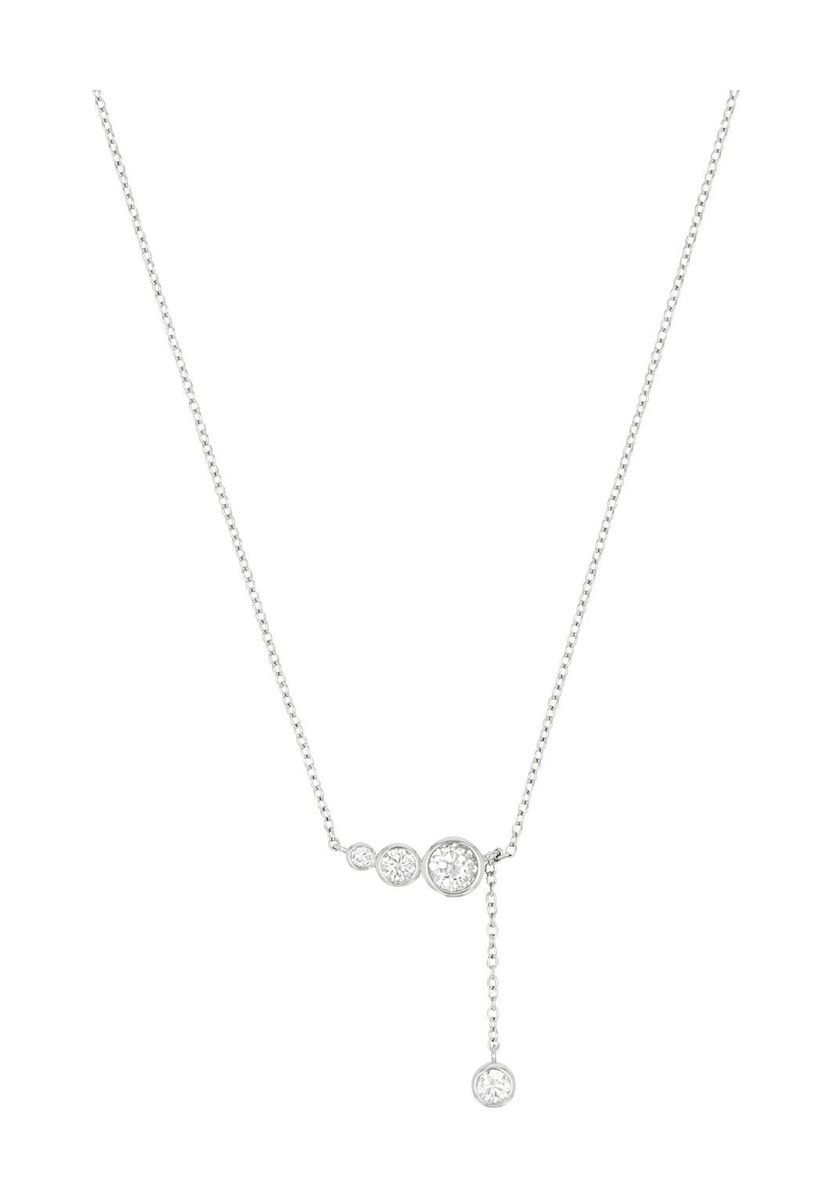 Silberkette mit Zirkonia Anhänger