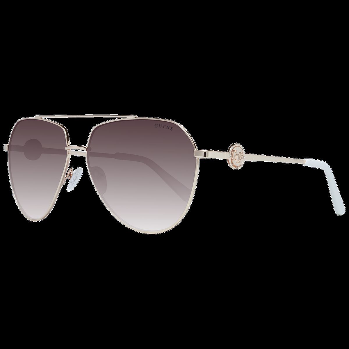 Schicke Pilotenbrille mit Logo-Detail