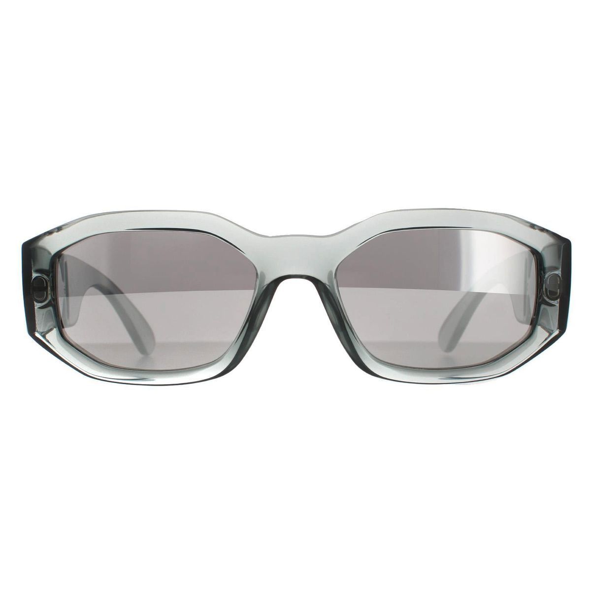 Markante Rechteckige Medusa Sonnenbrille