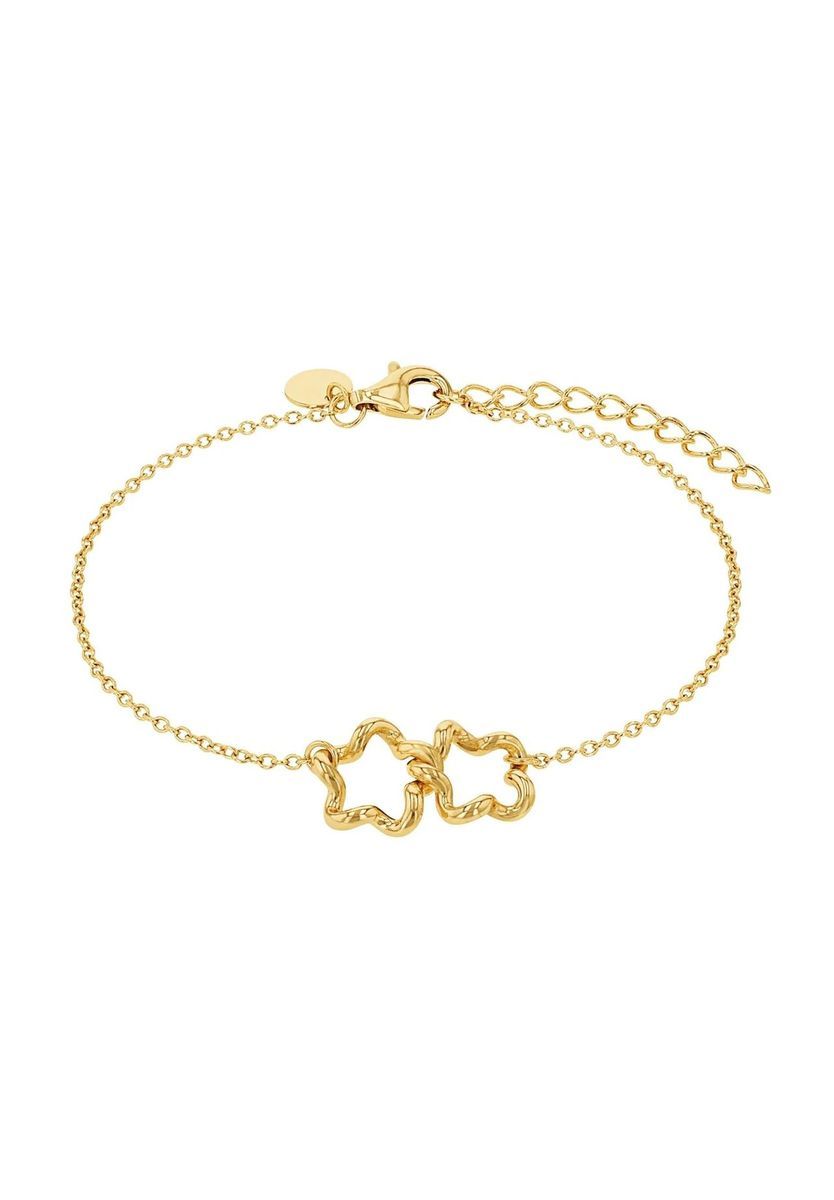 Armband mit verschlungenen Wellensternen