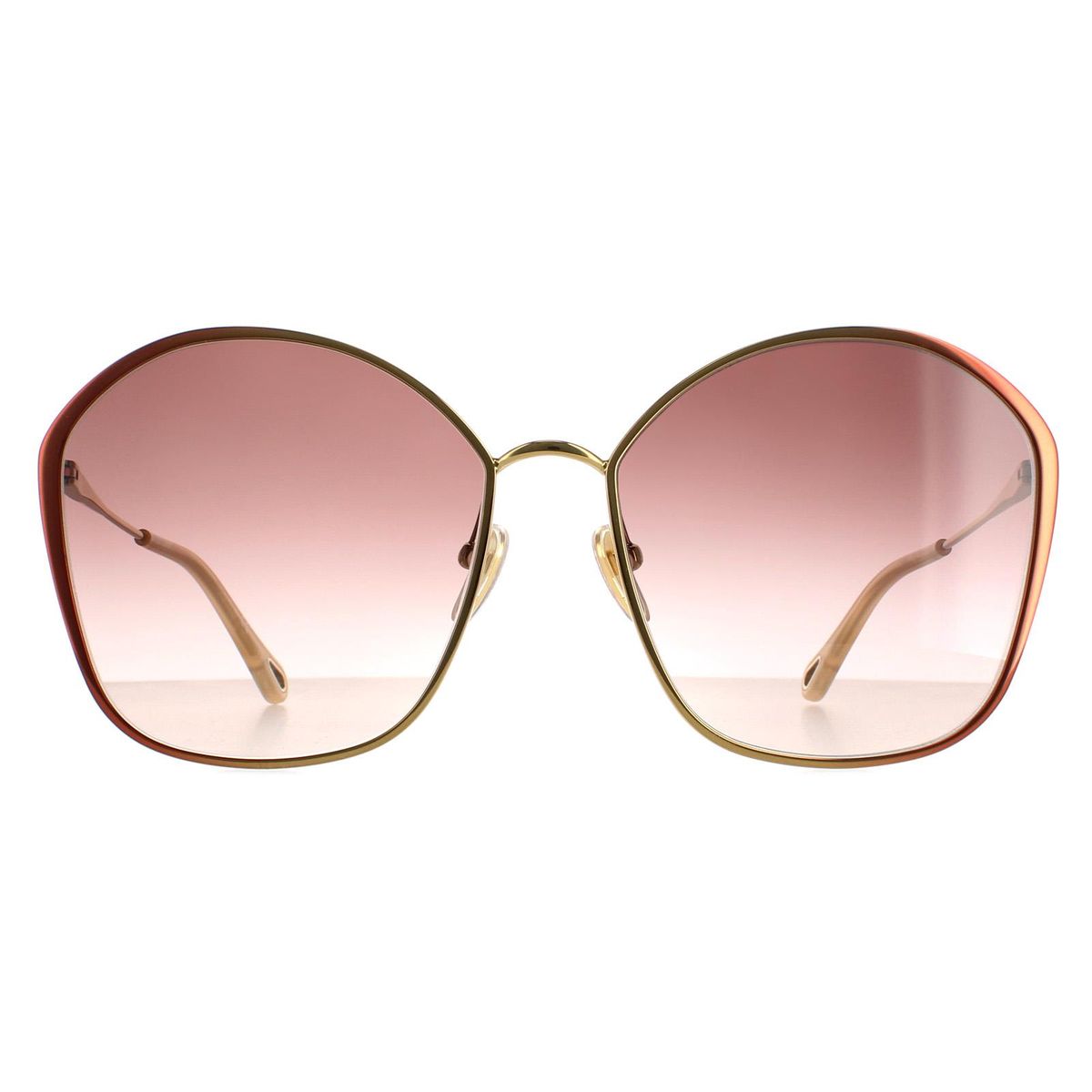 Elegante Butterfly-Fassung im Oversized-Look