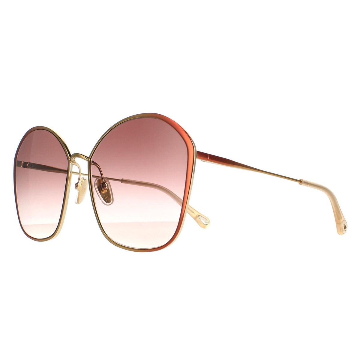 Elegante Butterfly-Fassung im Oversized-Look