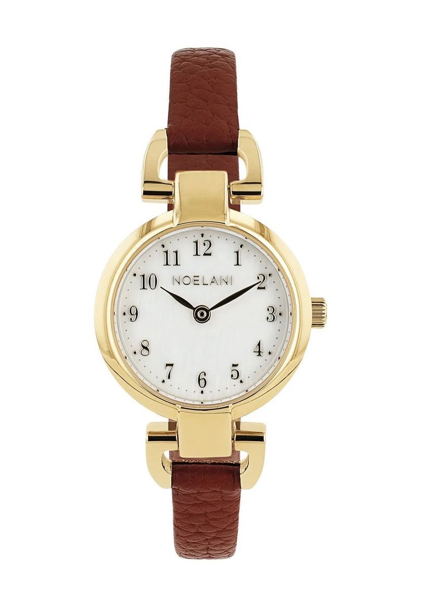 Klassische kleine runde Armbanduhr