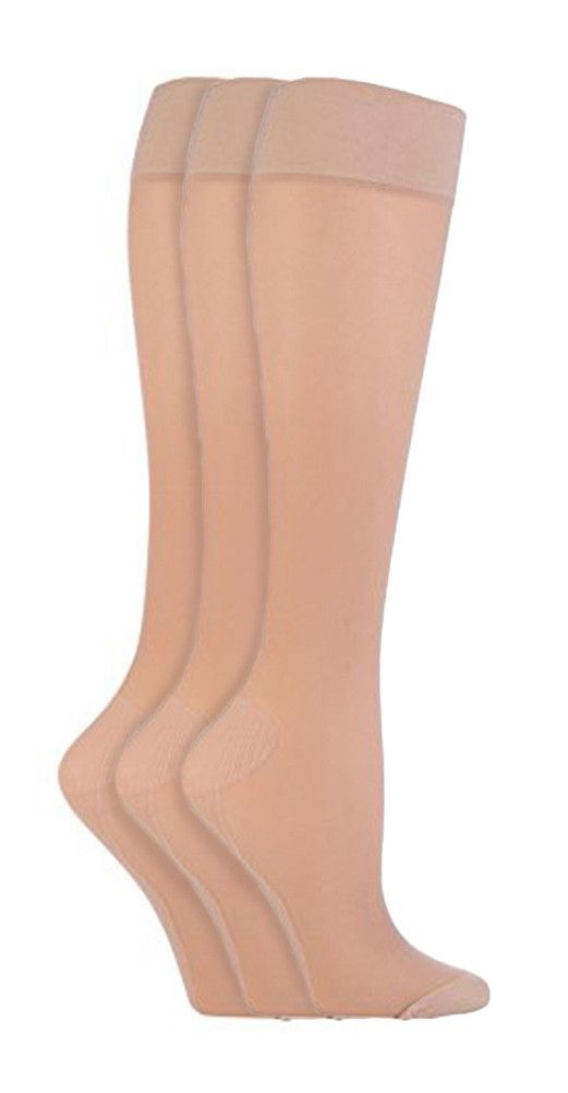 Flugsocken mit abgestufter Kompression