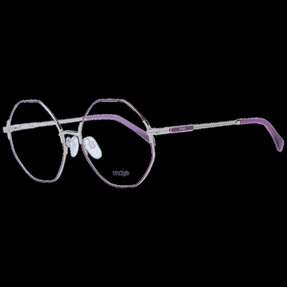 Geometrische Sechseck-Metallbrille