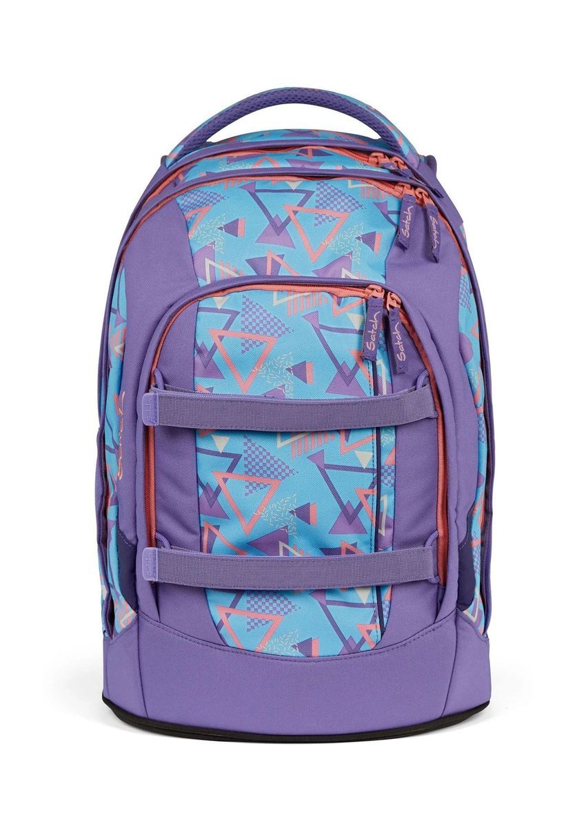 Ergonomischer Rucksack mit geometrischem Muster