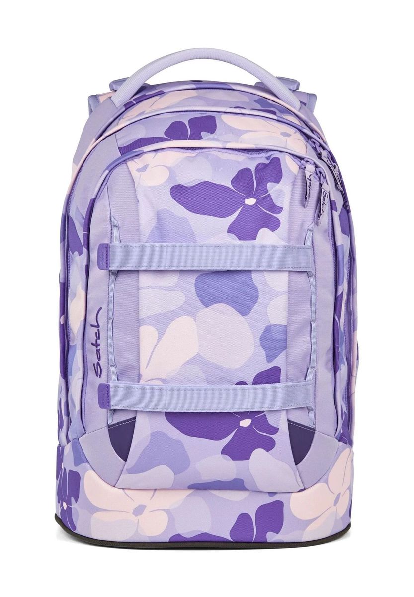 Ergonomischer Schulrucksack mit Blumenmuster