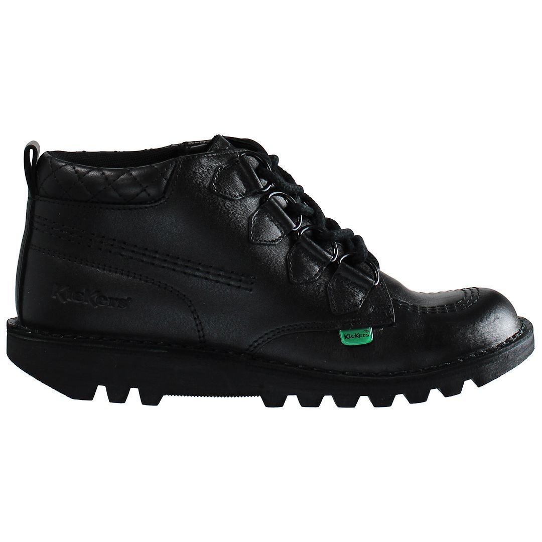 Geschnürte Ankle Boots mit Steppmuster