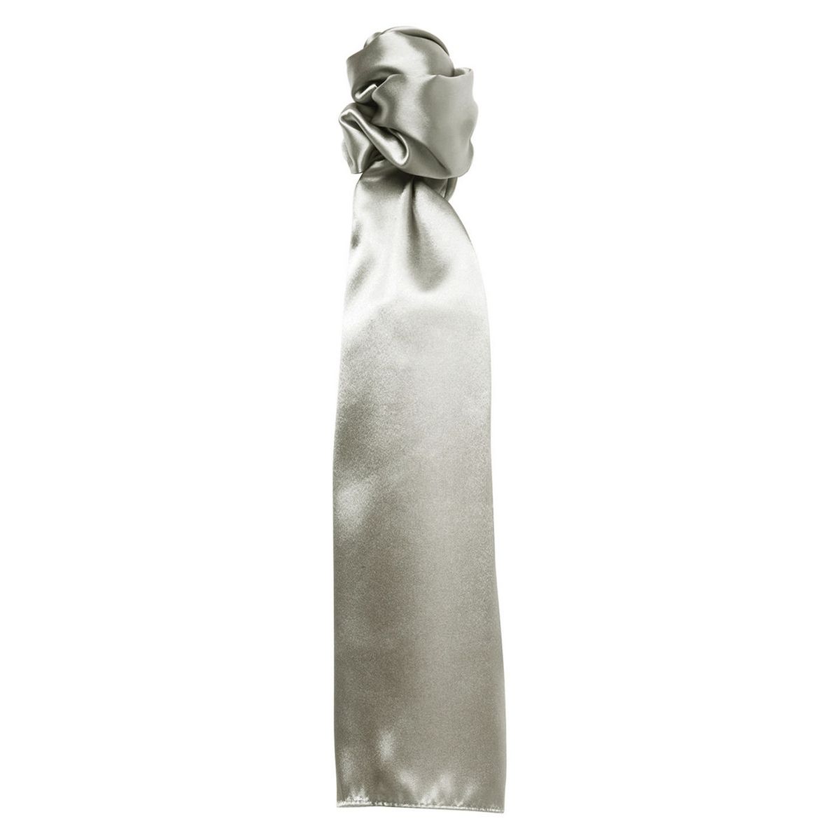 Eleganter schmaler Schal mit Satingefühl