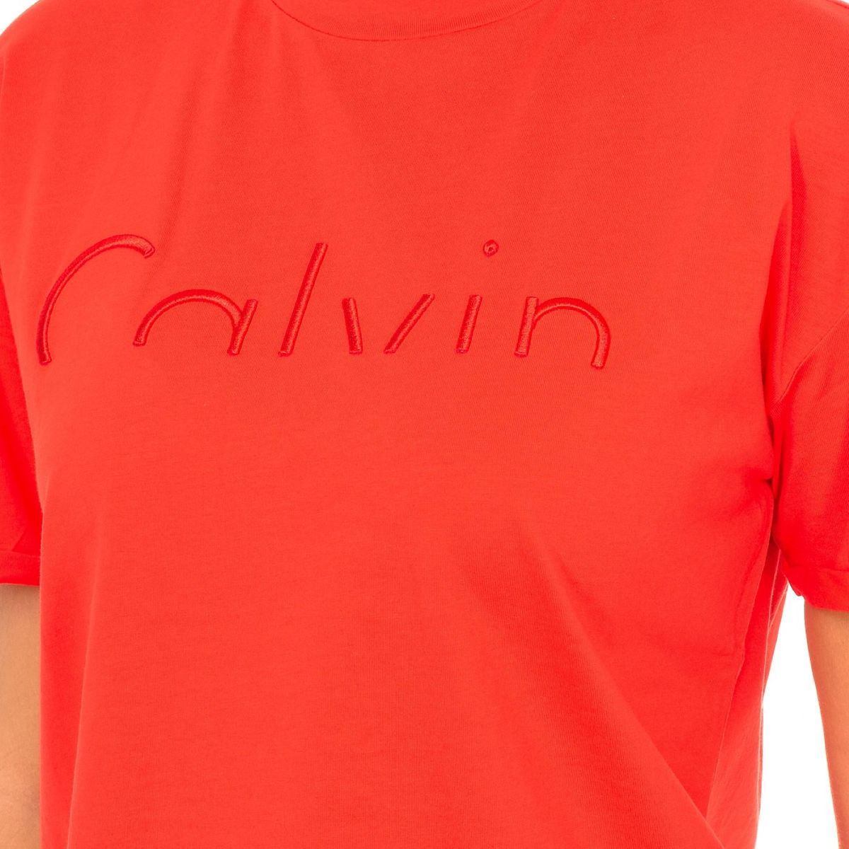 Besticktes Boxy T-Shirt